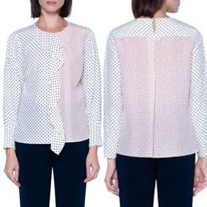 NWT Akris Punto Silk Blouse